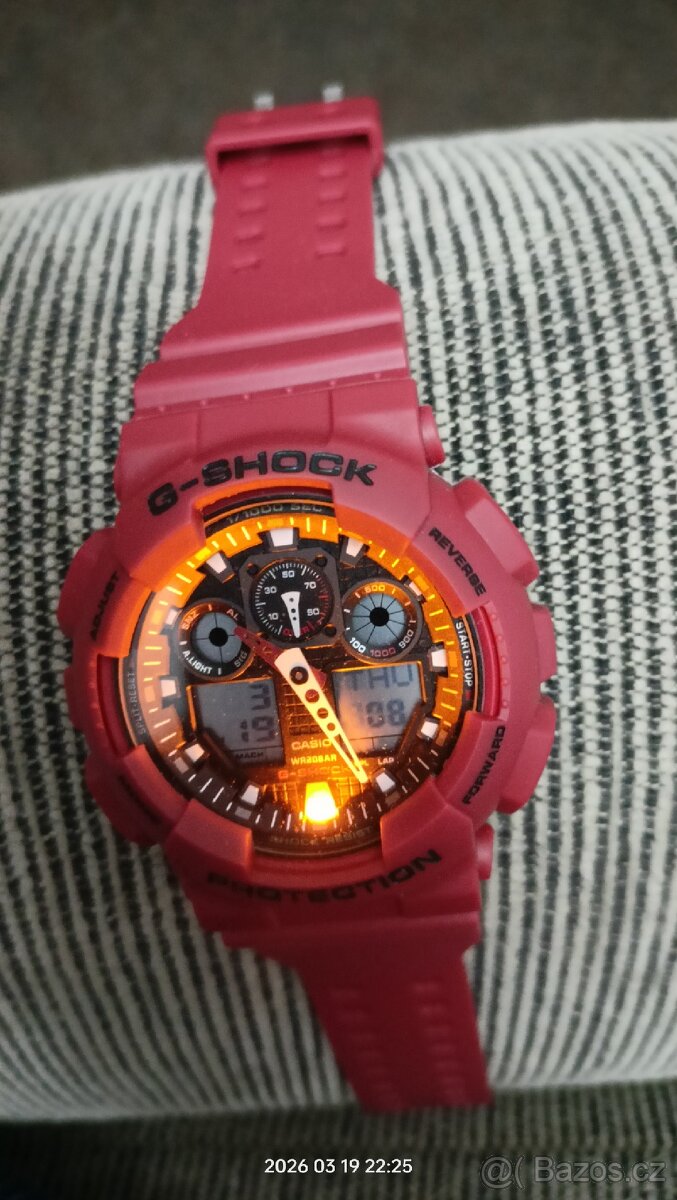 Casio G-shock červené - 6