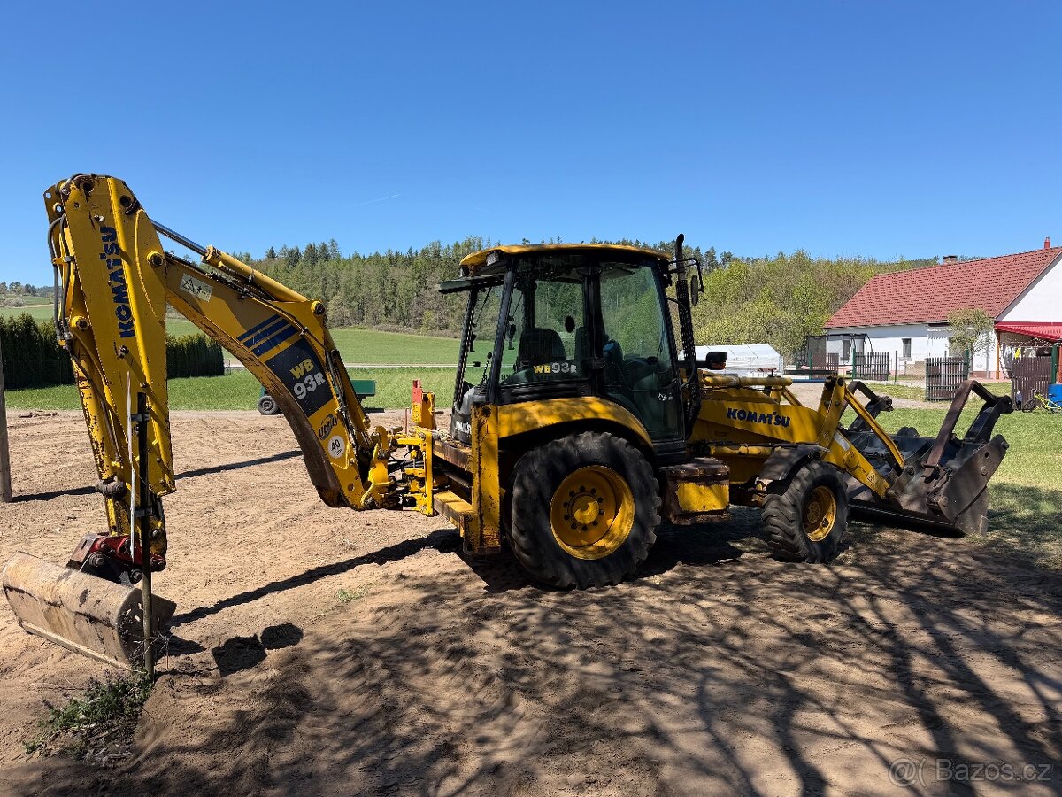 traktorbagr Komatsu WB93R - 6