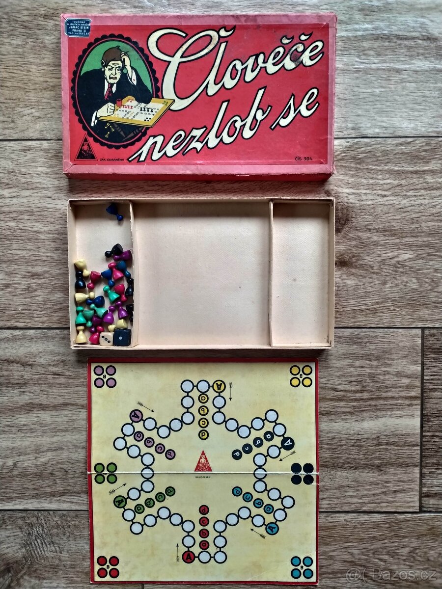 Společenská hra mix - včetně RETRO hry "Člověče nezlob se" - 6