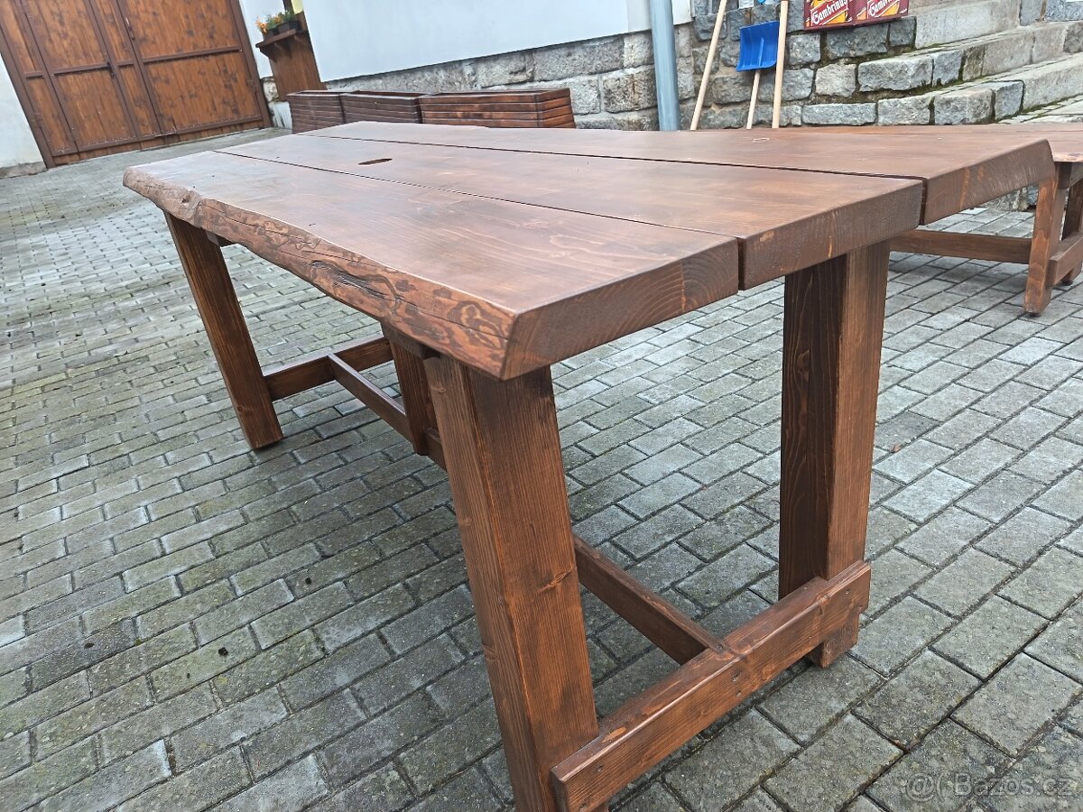 Dřevěné posezení - 6