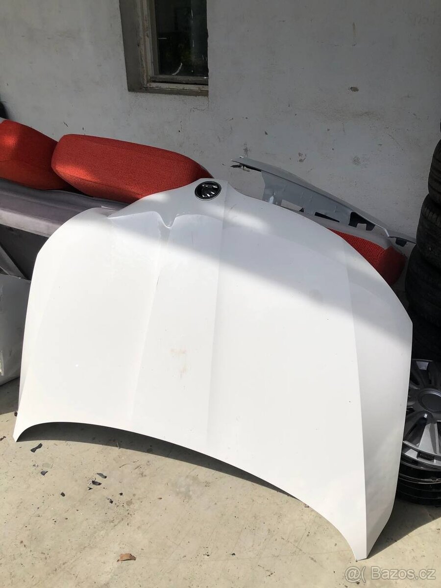 Nárazník a kapota škoda Rapid 2018 spaceback facelift - 6