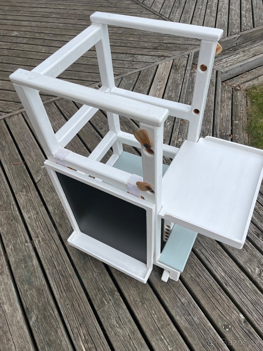 Dětská učící věž multifunkční - 6