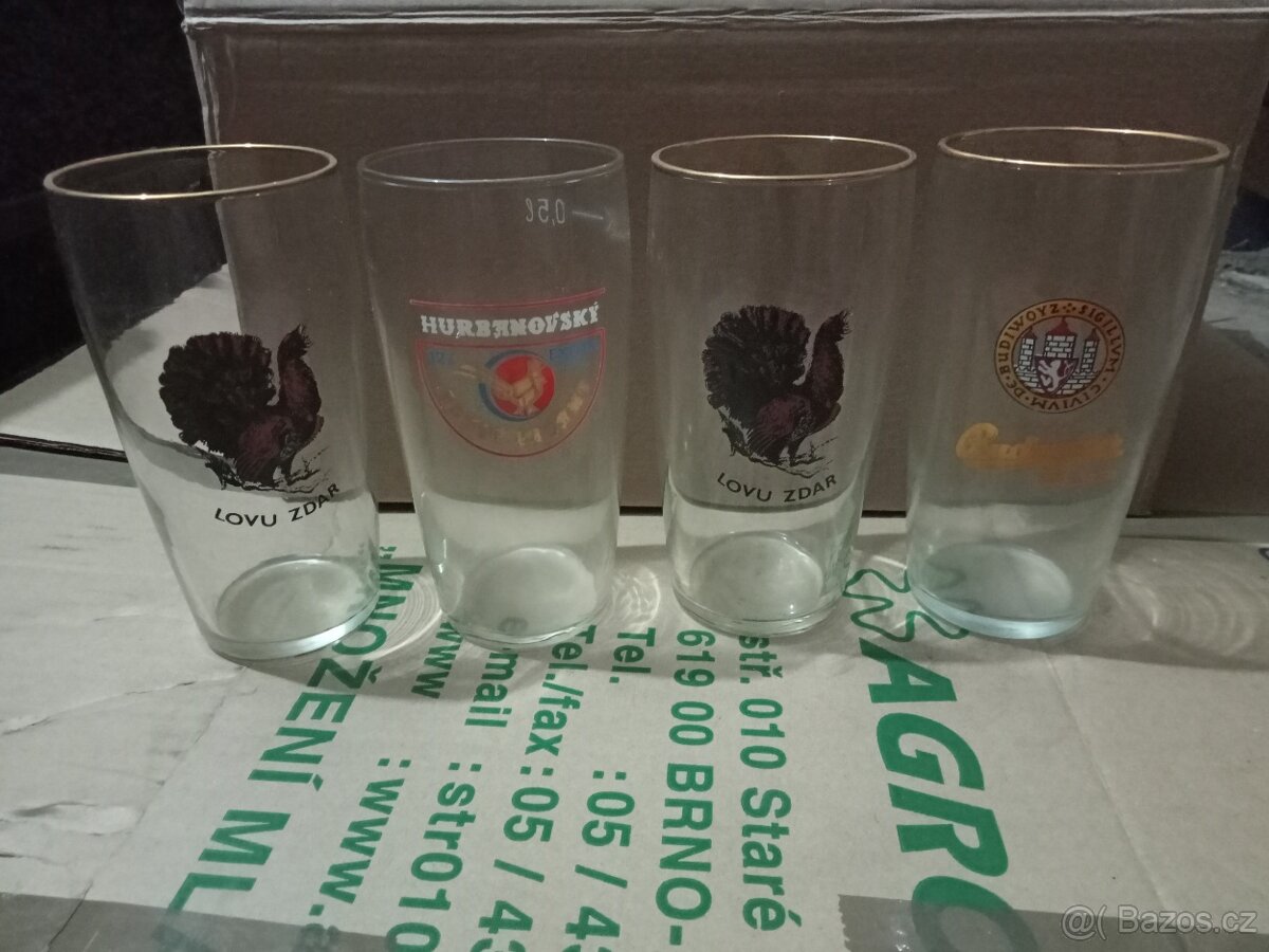 pivní sklenice - půllitr - 6