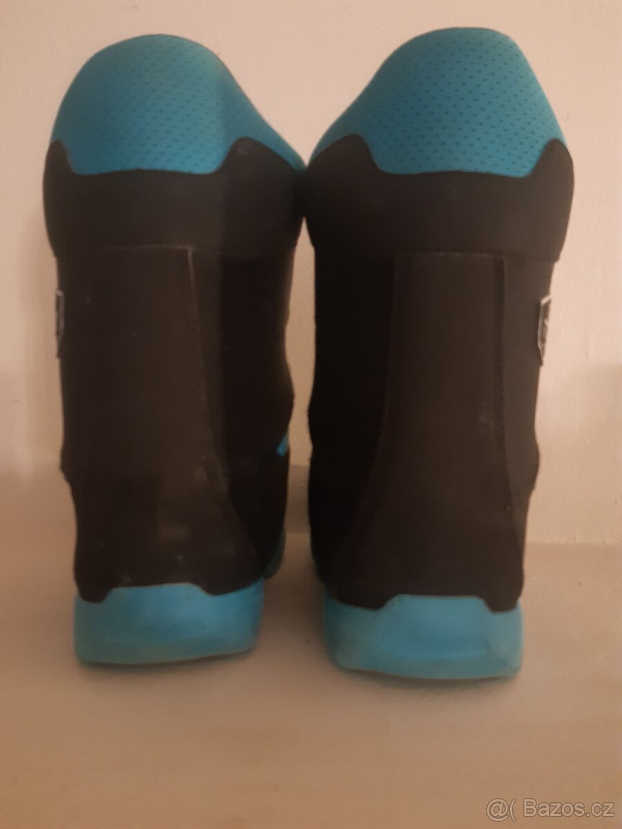 Dětský snowboard + 110cm s vázáním + boty v TOP stavu - 6