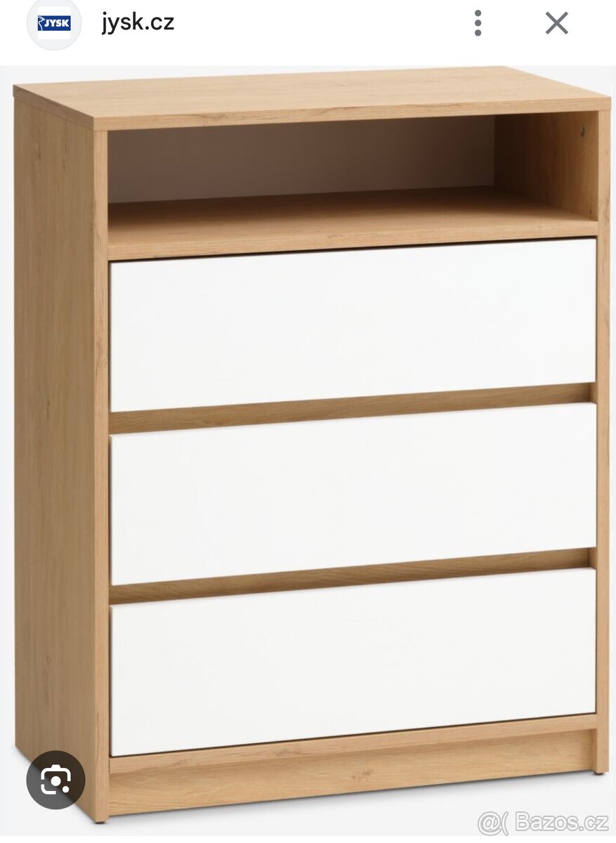 Prodám set nábytku (skříně, KALLAX, postel): - 6