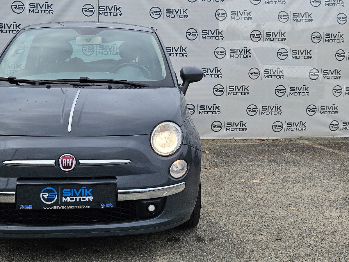 Fiat 500 Sport 1.2 51kW ALU KLIMA MULTI VOLANT r.v.2010 - 6