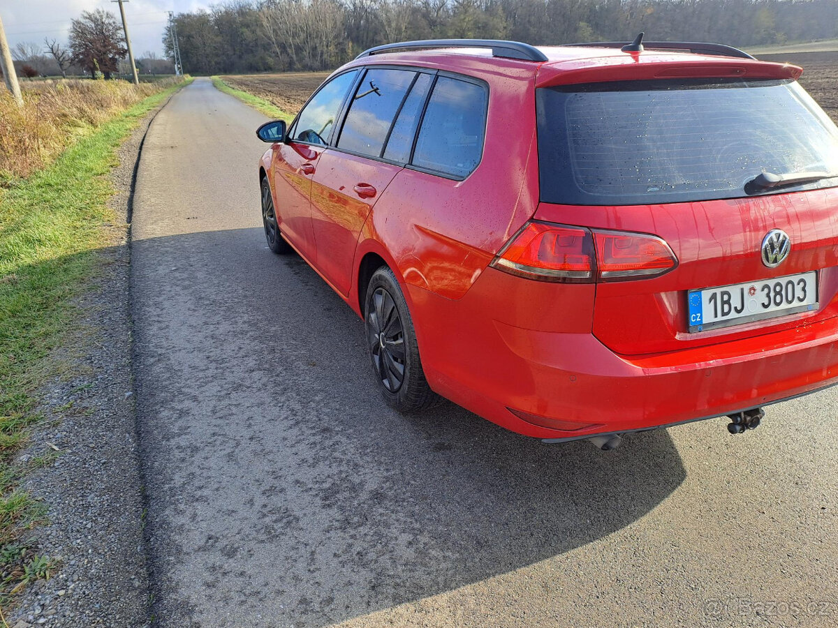 Volkswagen VW Golf 7 (VII) Variant 1.6 TDI 77kW DSG rok 2014 - 6