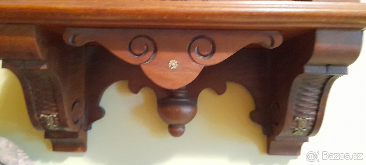 Nástěnné hodiny pendlovky trojzávažové čtvrťové - 6