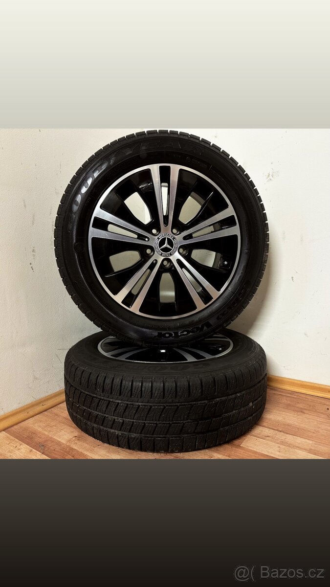 MERCEDES V/VITO 5x112 R17 ET40+ZIMNÍ 215/60R17 9mm - 6