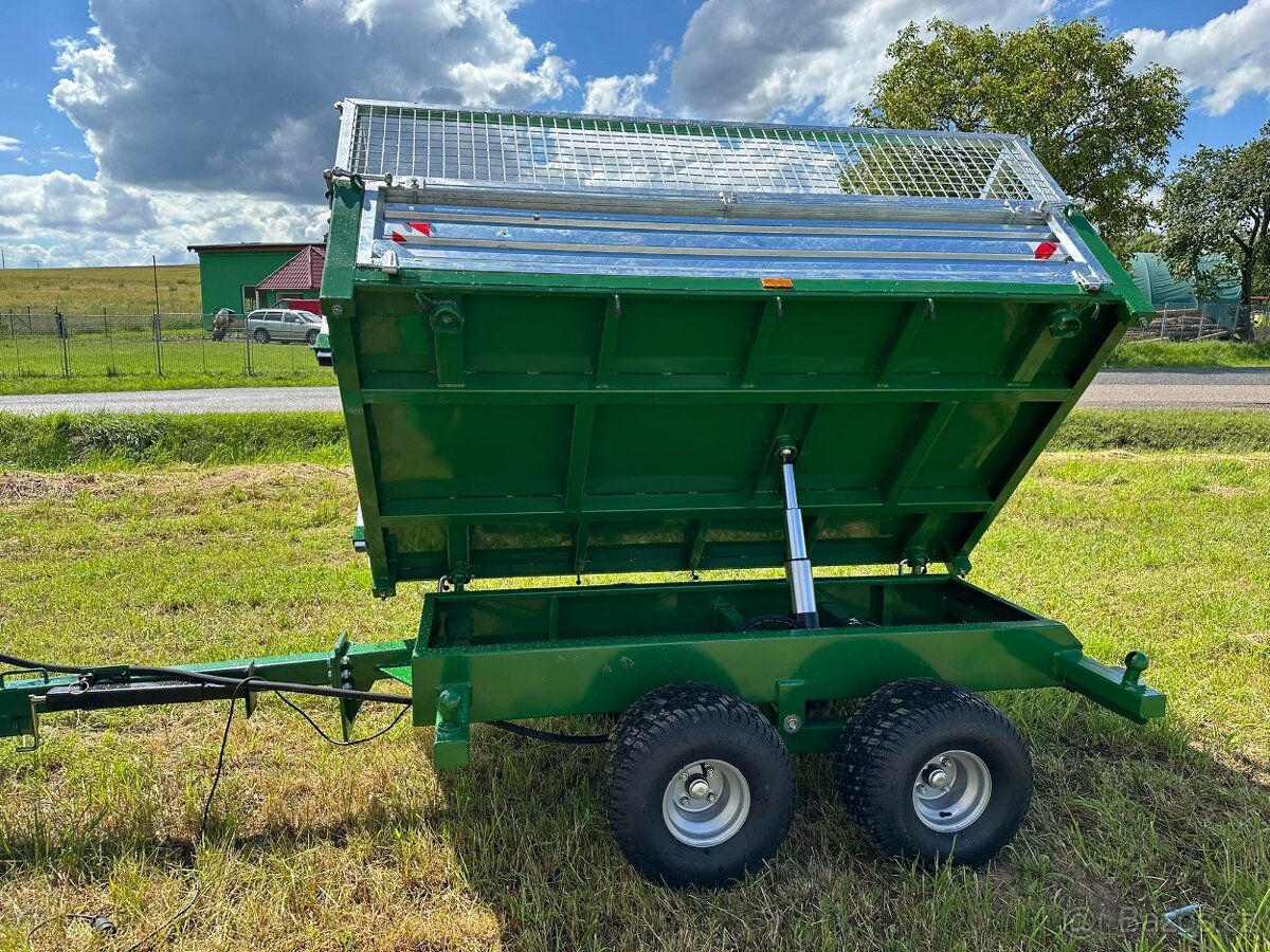 Traktorový třístranný návěs TTT 1500 SPZ - vlek (AKCE) - 6