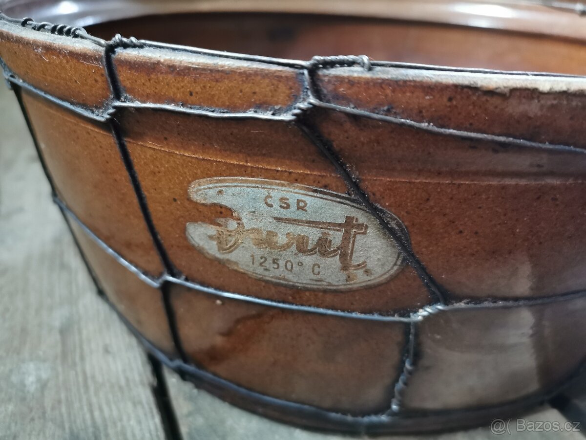 Staré kameninové hrnce, sada 4 ks nebo jednotlivě - 6