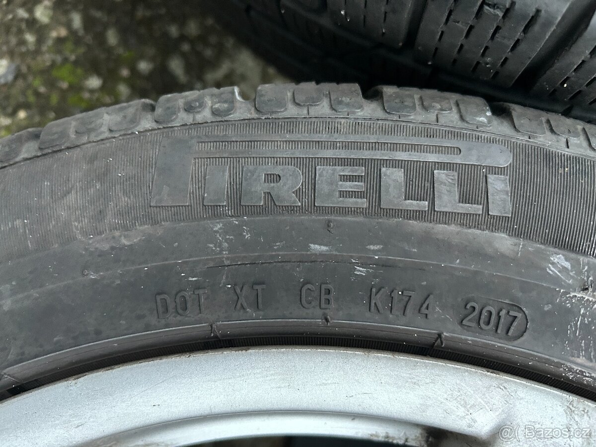 Alu kola R17 5x112 Mercedes + zimní pneu 245/45/17 - 6