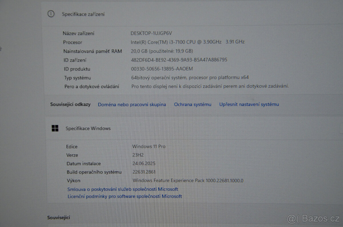 Dell Optiplex 3050 i3/20GB/SSD 256GB/záruka - 6