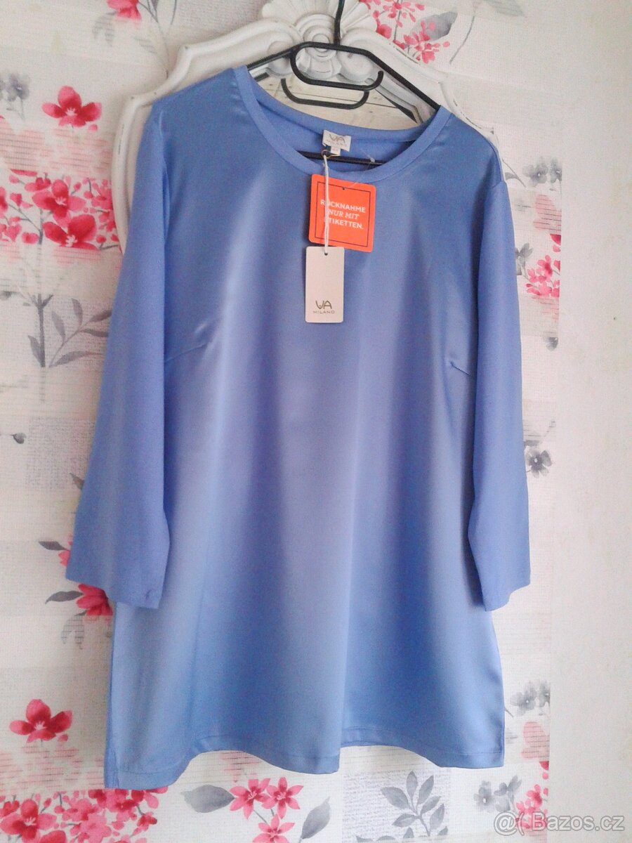 Krásná halenka s 4/4 rukávem 44 - 6