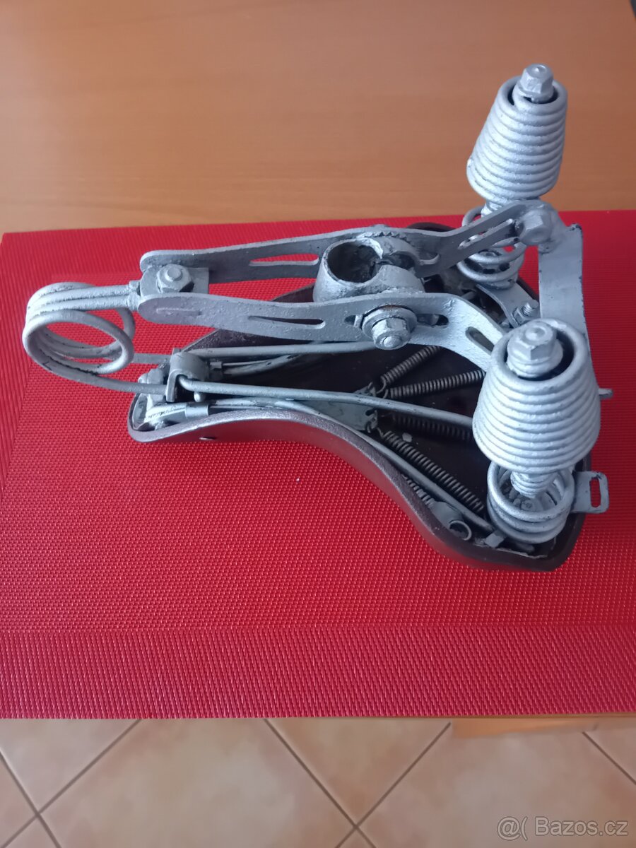 Kožené retro sedlo - 6