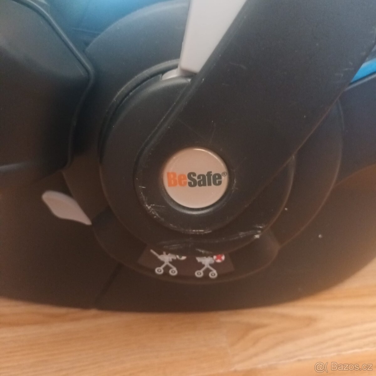 Černá autosedačka - vajíčko BeSafe - 6