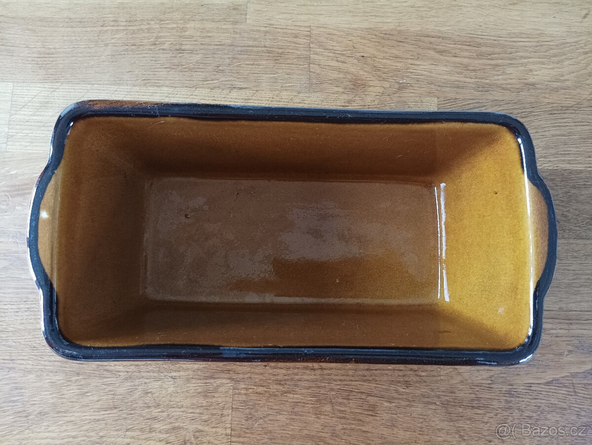 VELMI KVALITNÍ KAMENINOVÁ FRANCOUZSKÁ ZAPÉKACÍ FORMA - 6