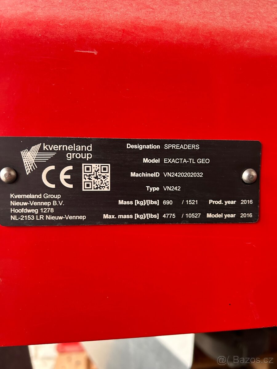 Rozmetadlo Kverneland Execta-TL Geo - 6