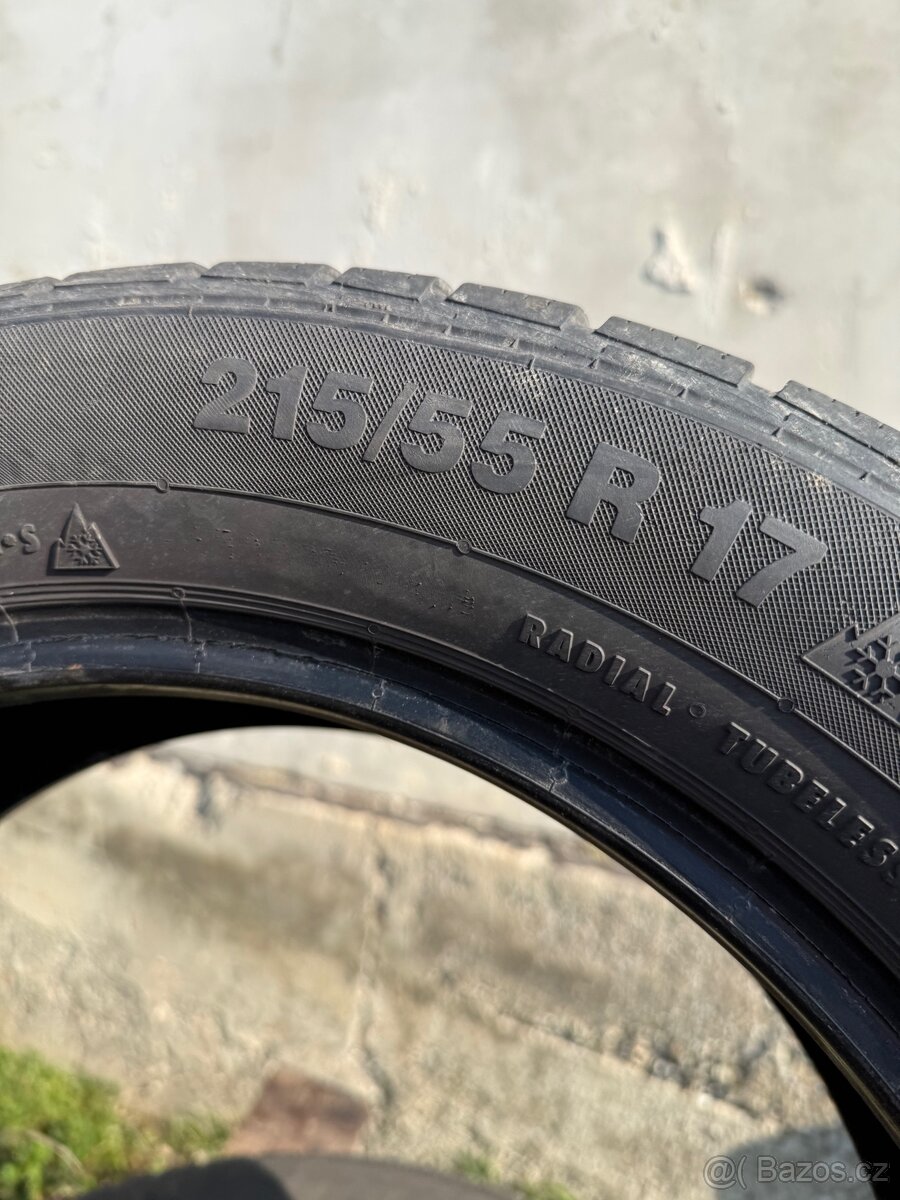 Zimní pneu 215/55/R17 Goodyear, Conti - 6