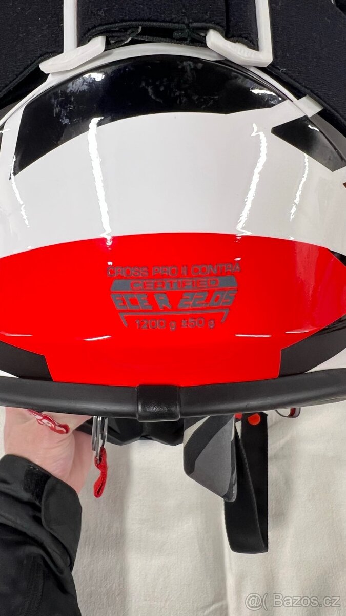 MX helma Cassida vel. M + brýle 100% - 6