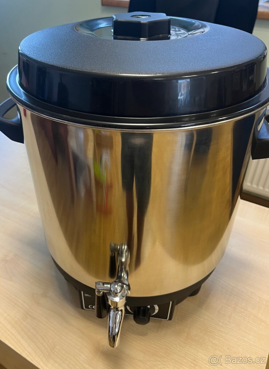 Vařič a ohřívač vína, objem 25 l, 230V - 6