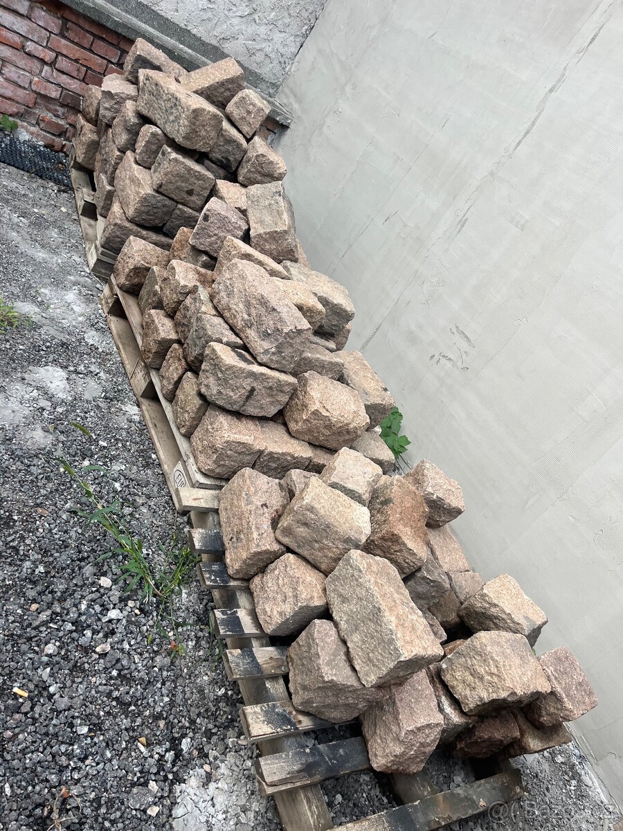 Žulové kostky, obrubníky - 6