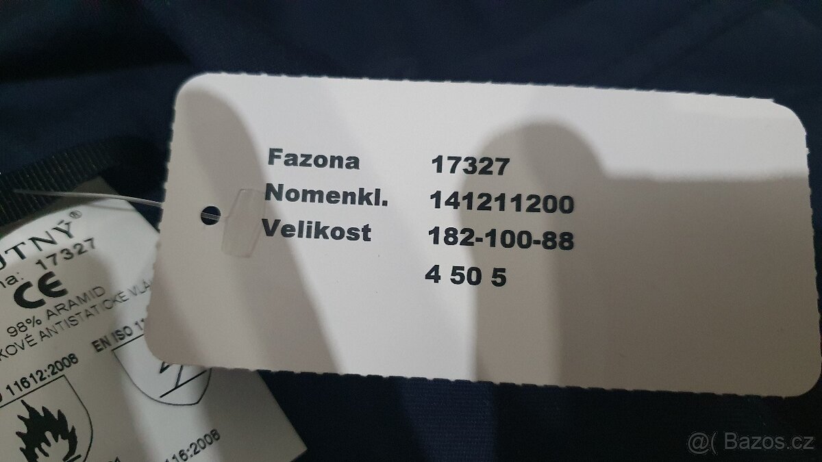 Hasičský pracovní stejnokroj PS II - Nomex - 6