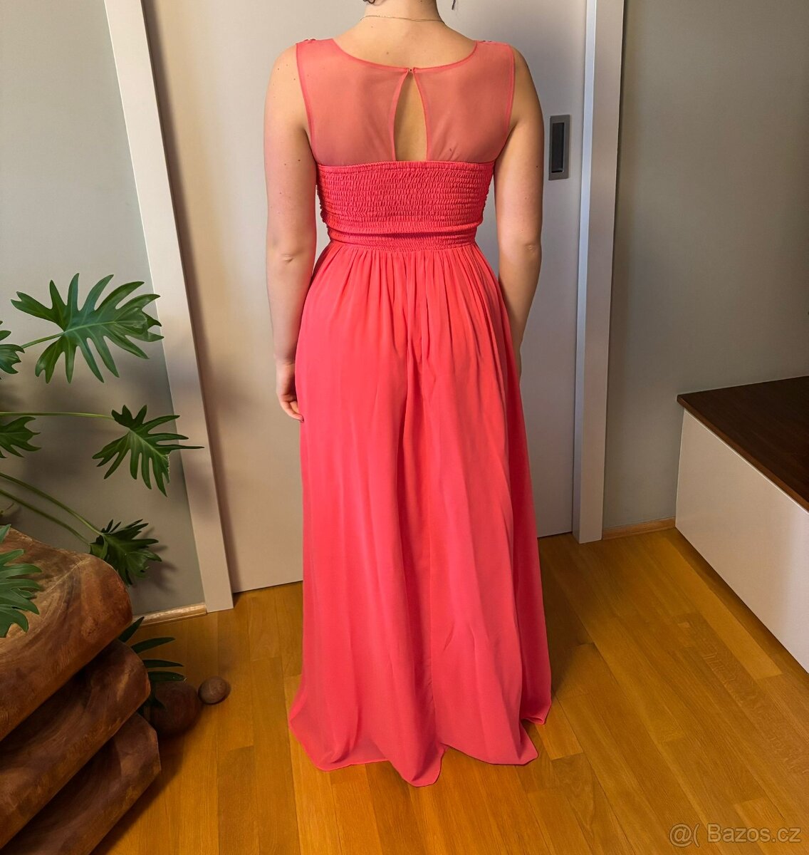 Elegantní společenské šaty velikost 36-38 - 6