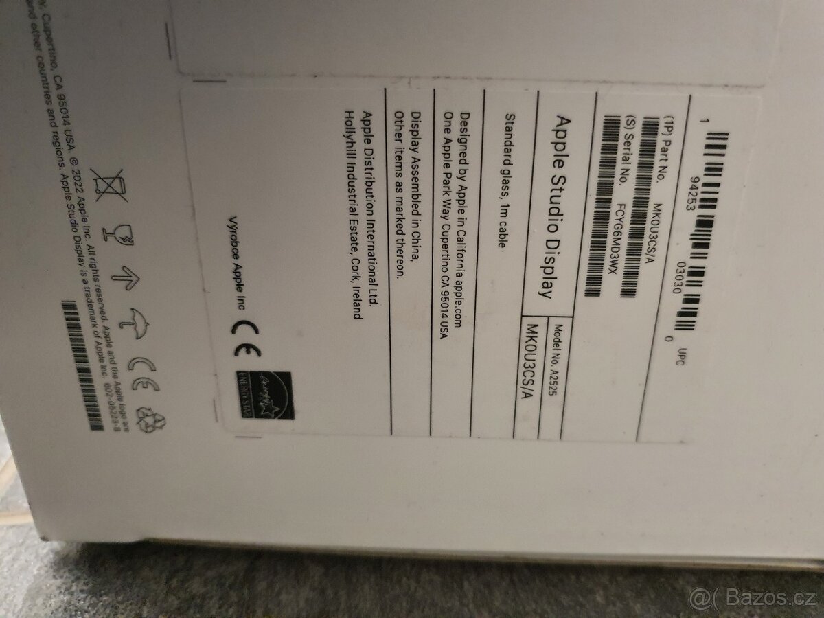 originální krabice obal na Apple Studio Display - 6