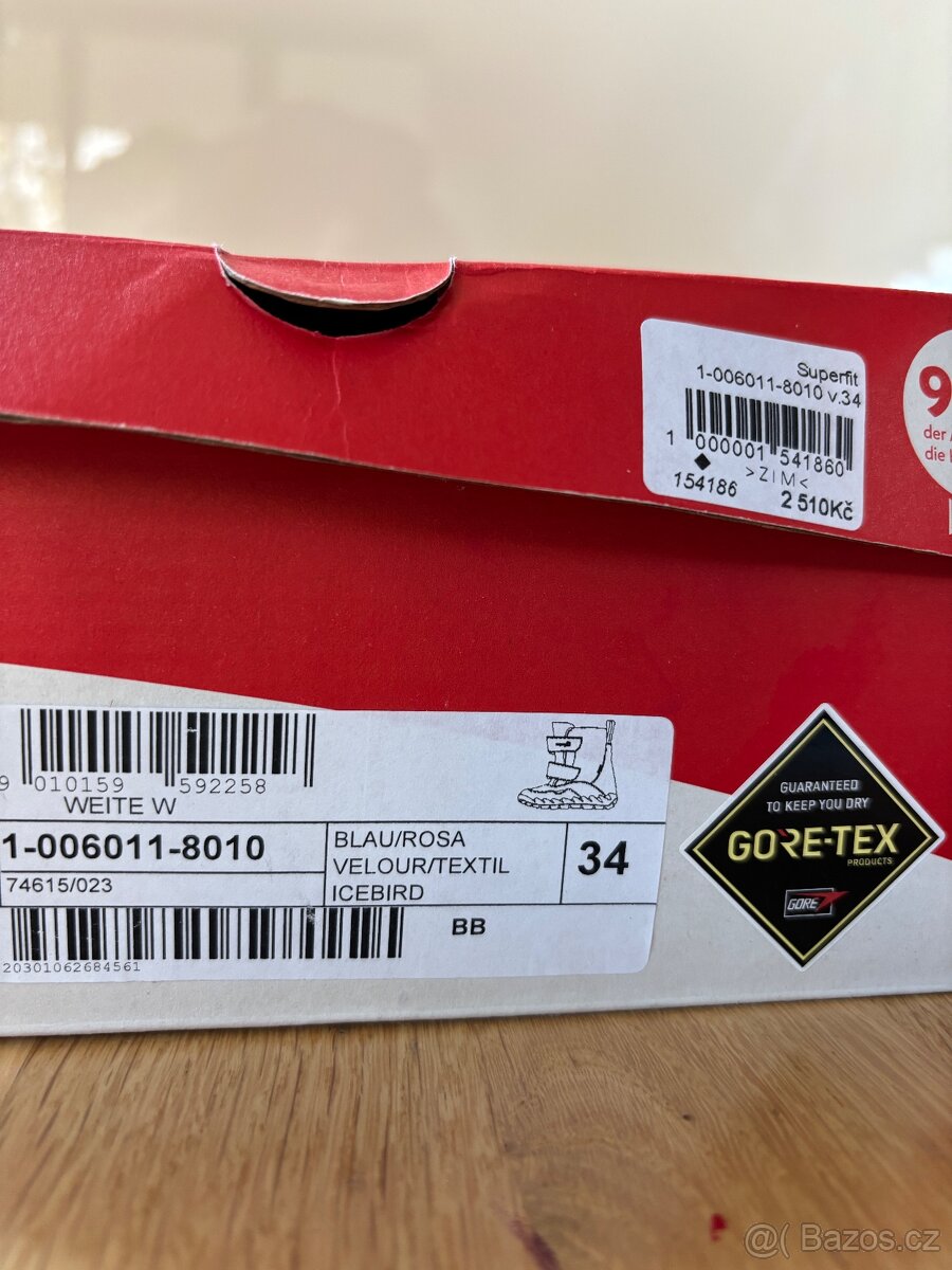 Zimní boty Superfit vel. 34 - 6