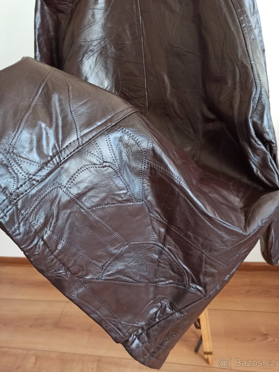 Nový kožený kabát XXL, pravá kůže - 6