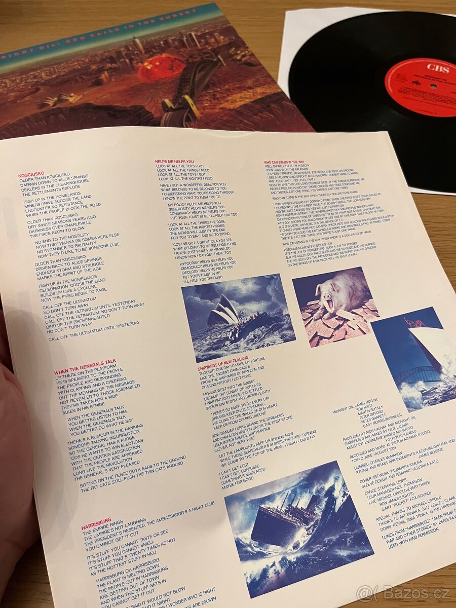 Midnight Oil – Red Sails In The Sunset - 6