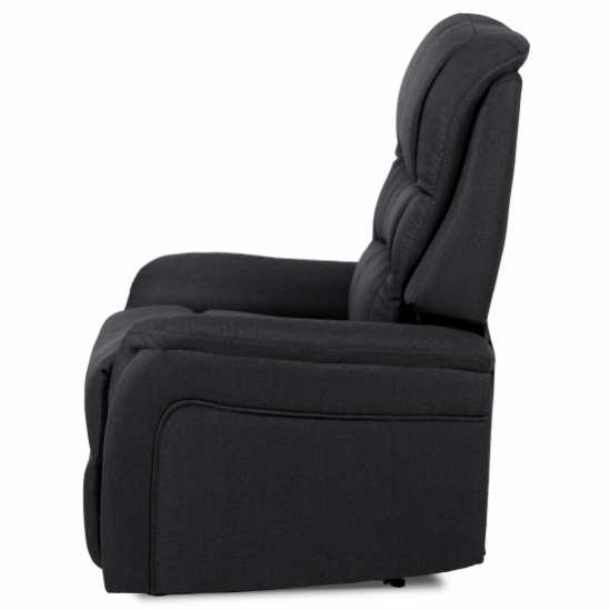 Polohovací křeslo TV-5053 v šedé látce - 6