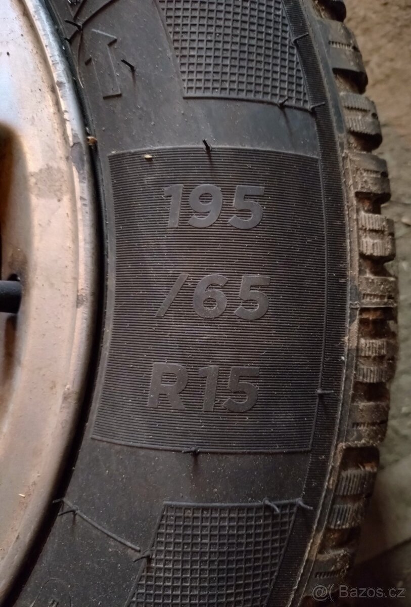 Sada originál kol ALU Opel Zafira A+celoročky 195/65 R15 91V - 6