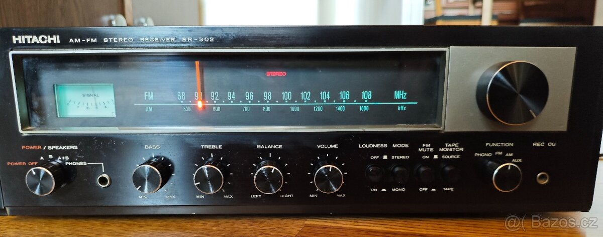 AM-FM Stereo Receiver Hitachi SR-302 - 6