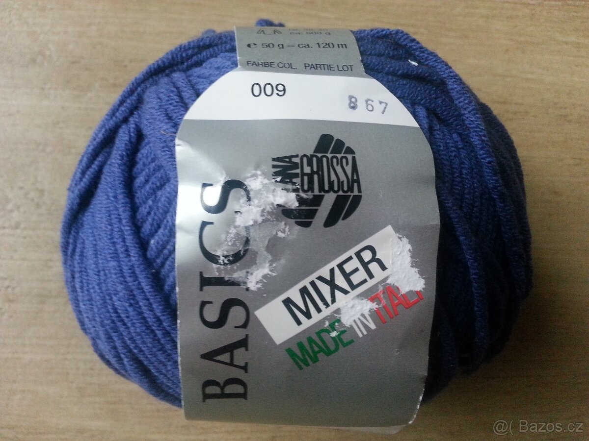 PŘÍZE mix druhů. Háčkované polyester macramé výrobky - 6