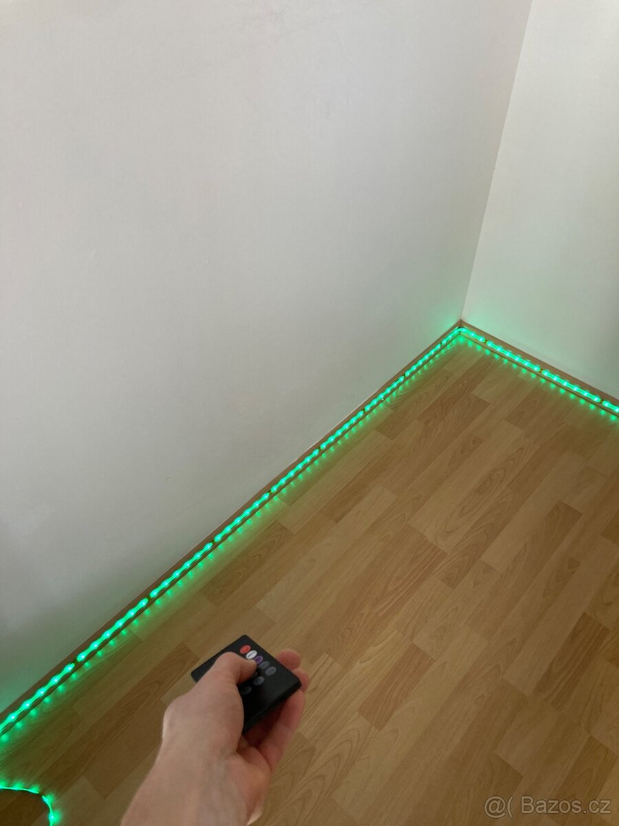 Led pásek 3m + dálkové ovládání - 6