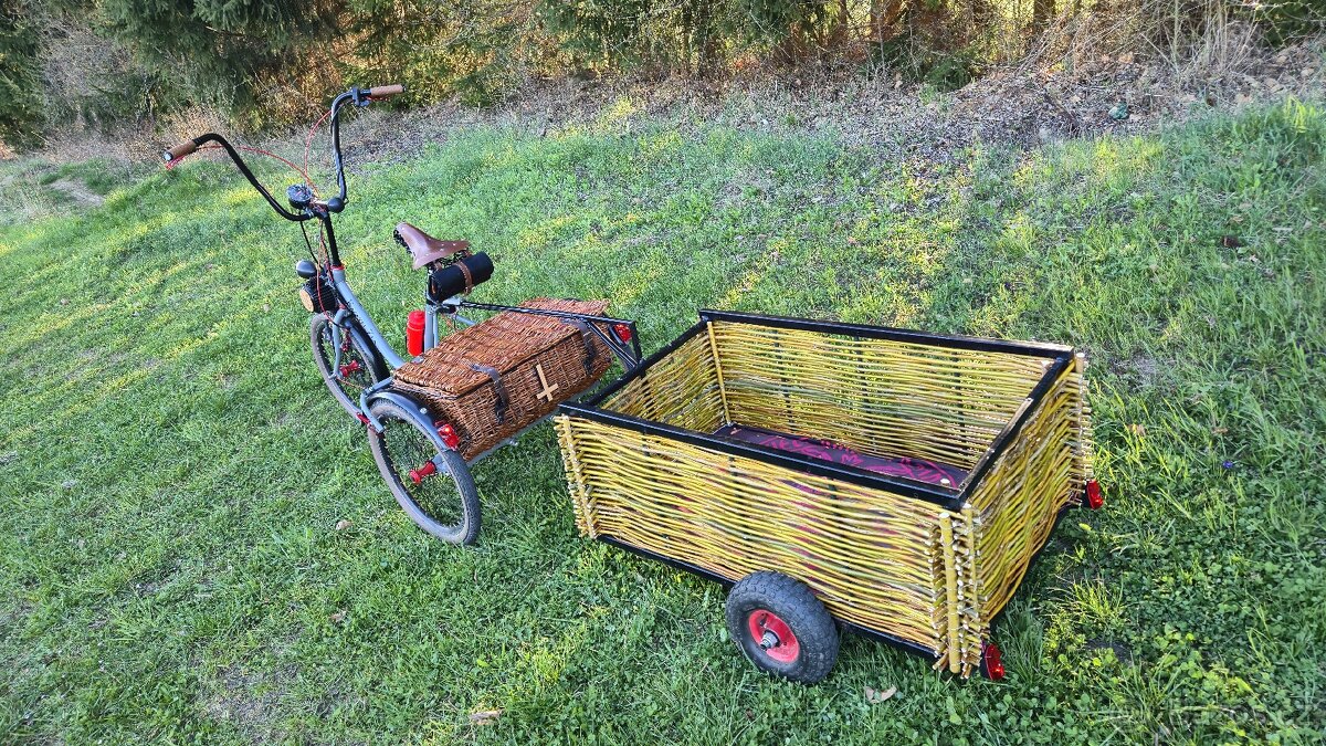 🚲 Unikátní elektrická tříkolka LOPED s vozíkem⚡️ - 6