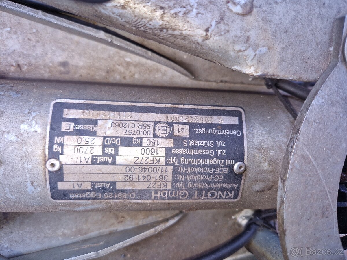 Agados sklopný 2700kg - 6