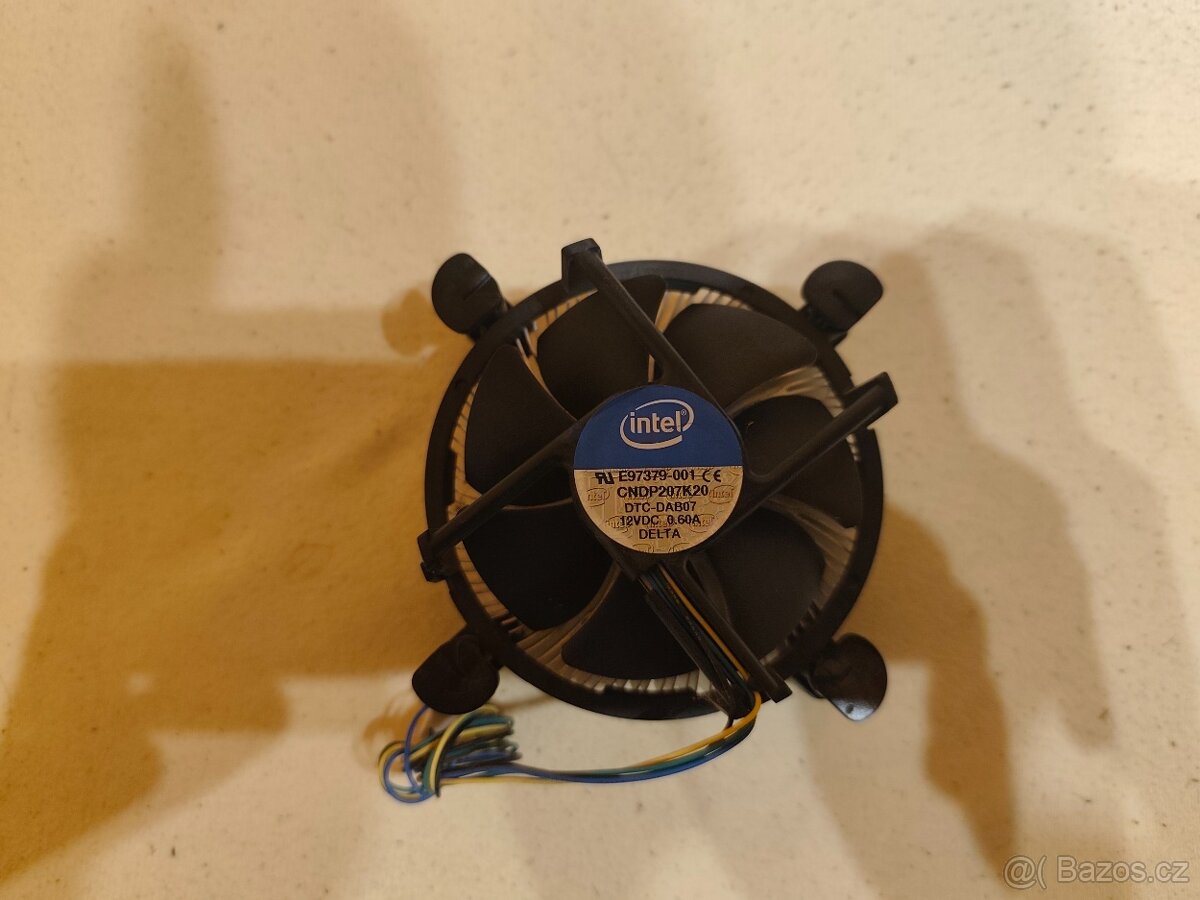 Chladiče CPU AMD Wraith Stealth & Intel E97379-002/001 - 6