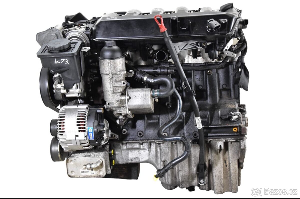 Motor BMW 5 e60 e61 525 d 2.5d 177hp 256D2 M57D25 - 6