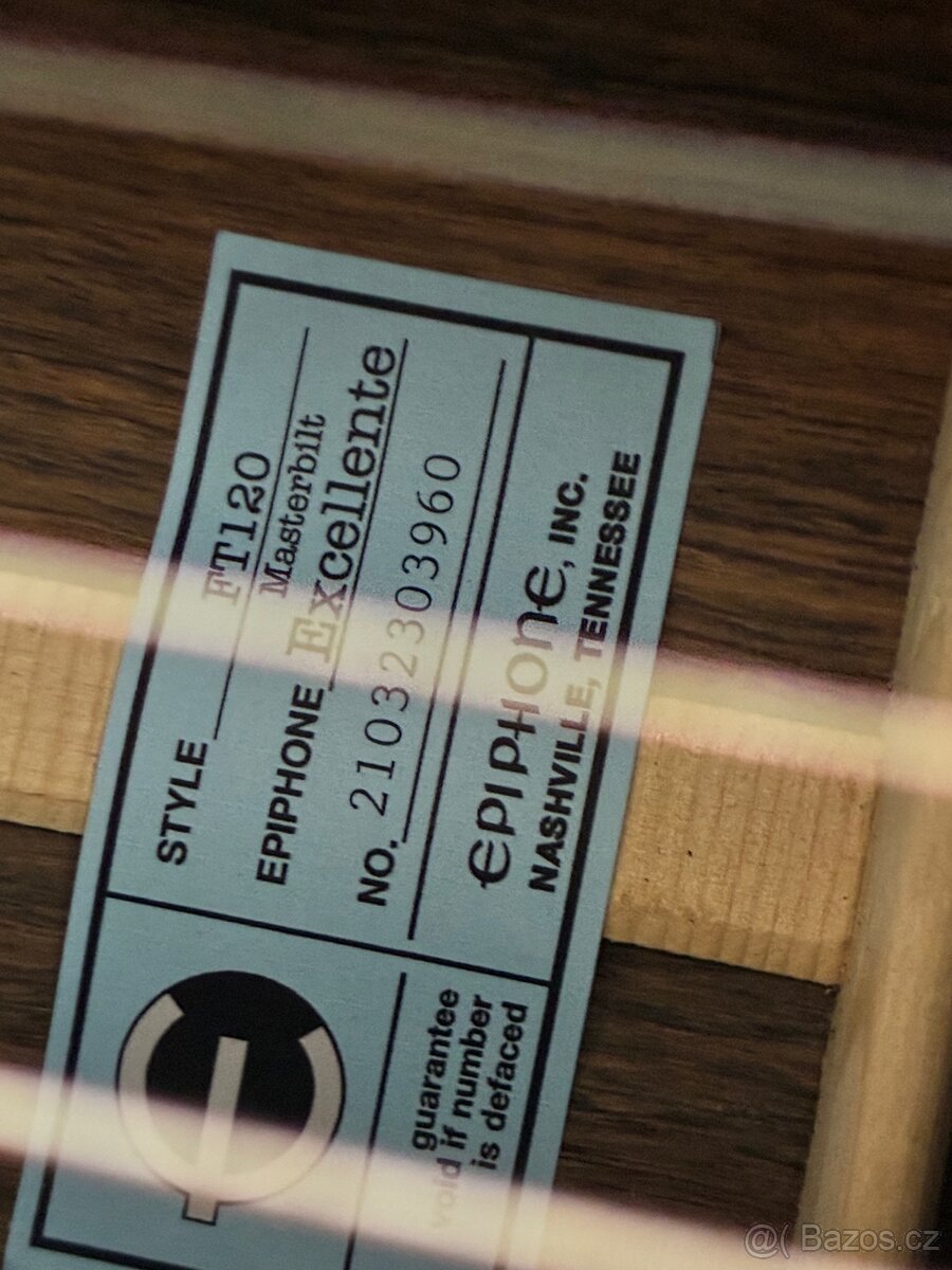 Epiphone master pro. Made by Gibson tennessi - 6