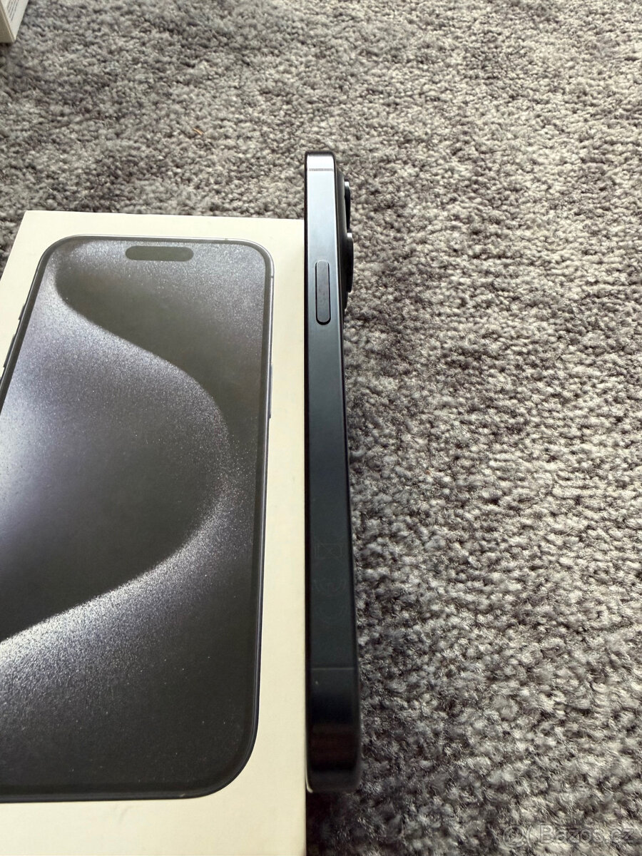 iPhone 15 PRO 128GB - Blue titanium TOP stav - 6