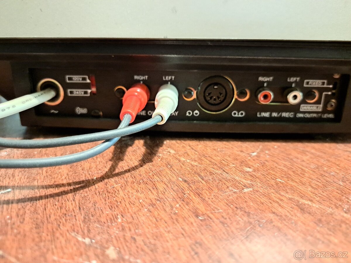 Kazetový magnetofon Aiwa AD-1250 krásný design, plně funkční - 6