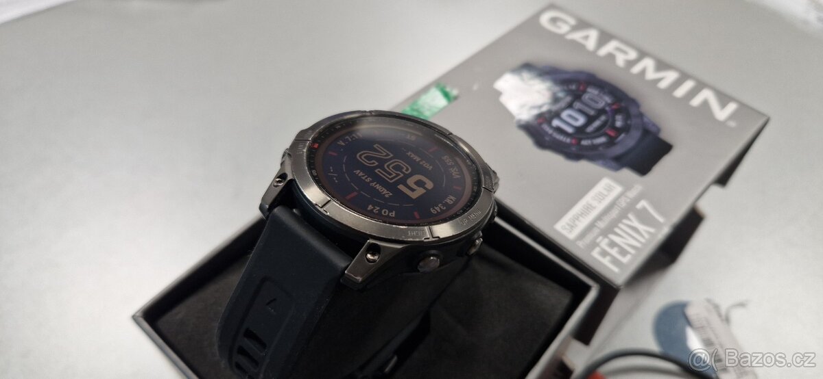 Garmin Fenix 7 sapphire solar titanium - 6