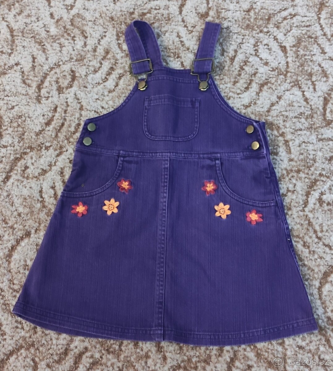 Dívčí šaty a sukně vel. 110-140 - 6