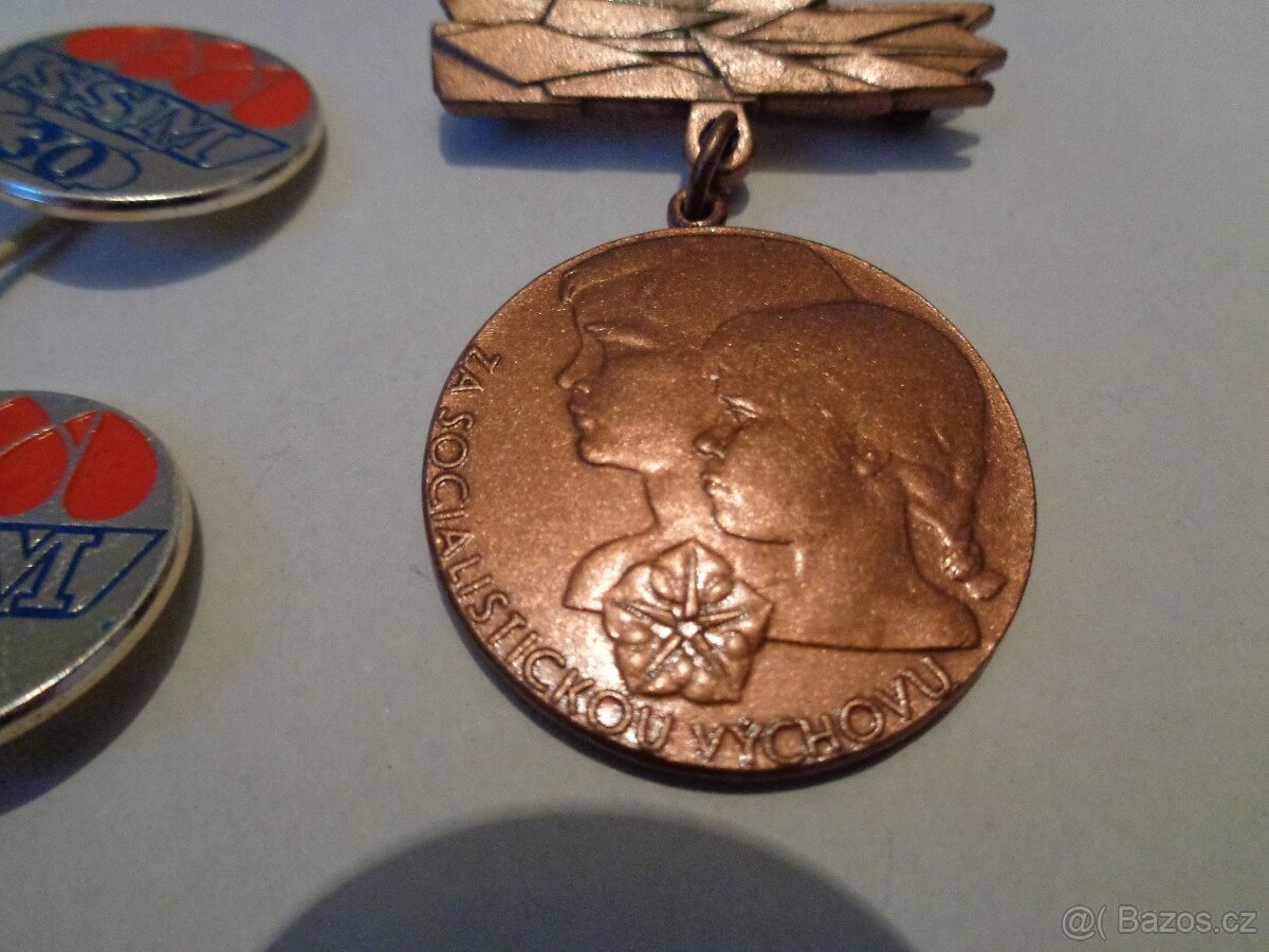 Staré odznaky Pionýr, SSM - 6