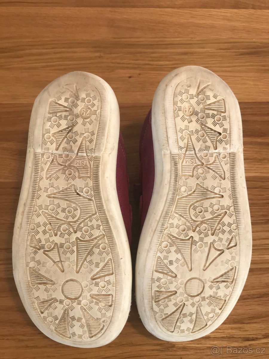 dívčí celokožené boty Pegres - 6