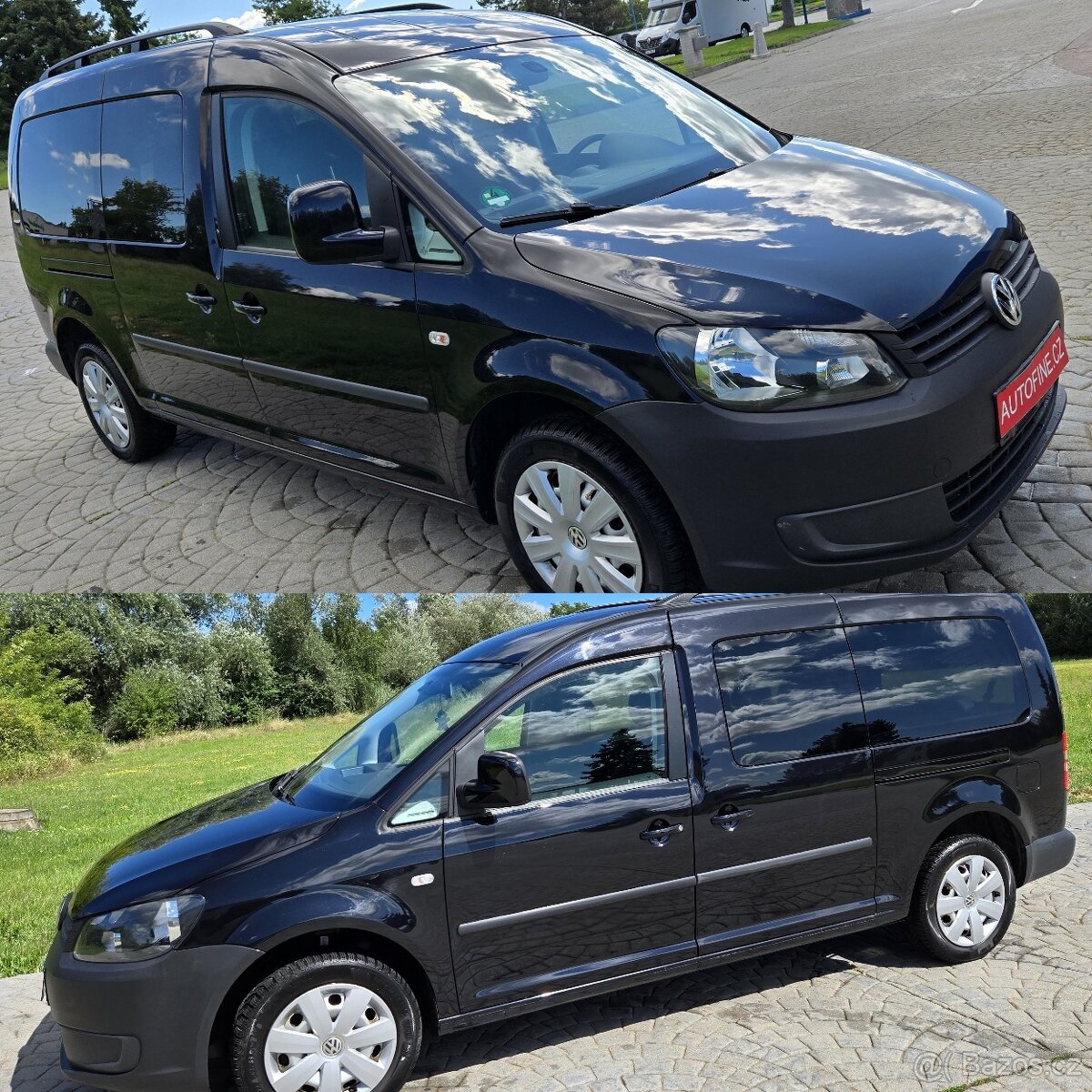 VW CADDY 2,0 TDi LONG 103kW 7 MÍST, 1.MAJ 140.tkm VÝHŘEVY - 6