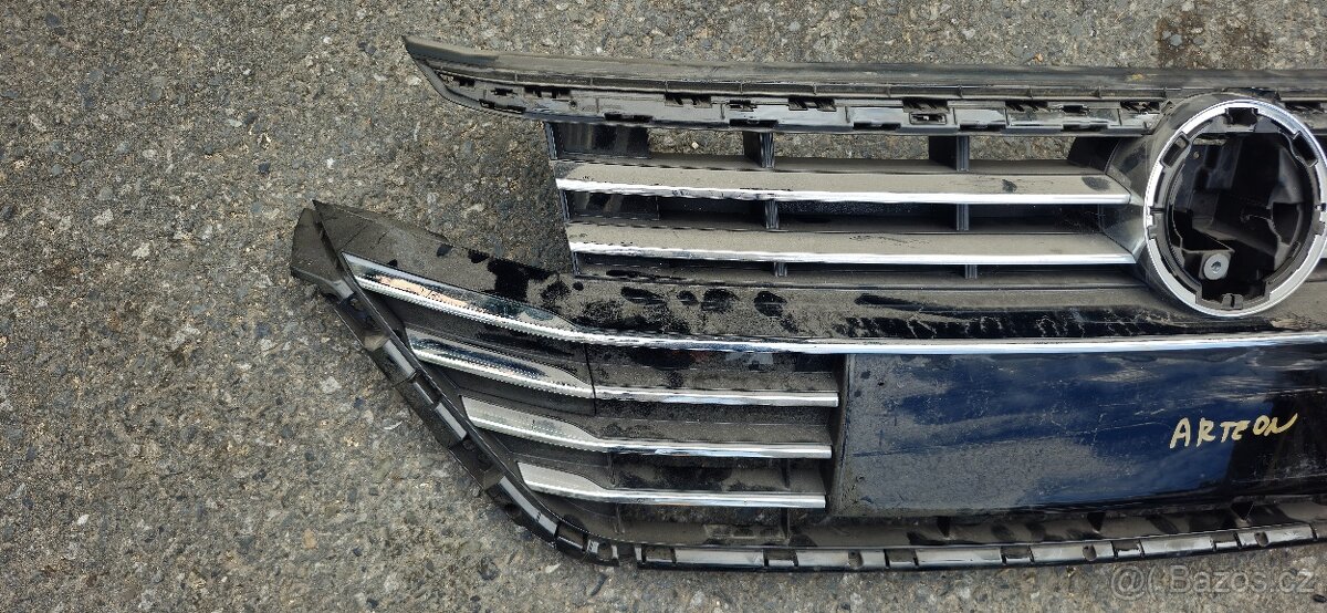 Predni mrizka maska grill vw arteon - 6